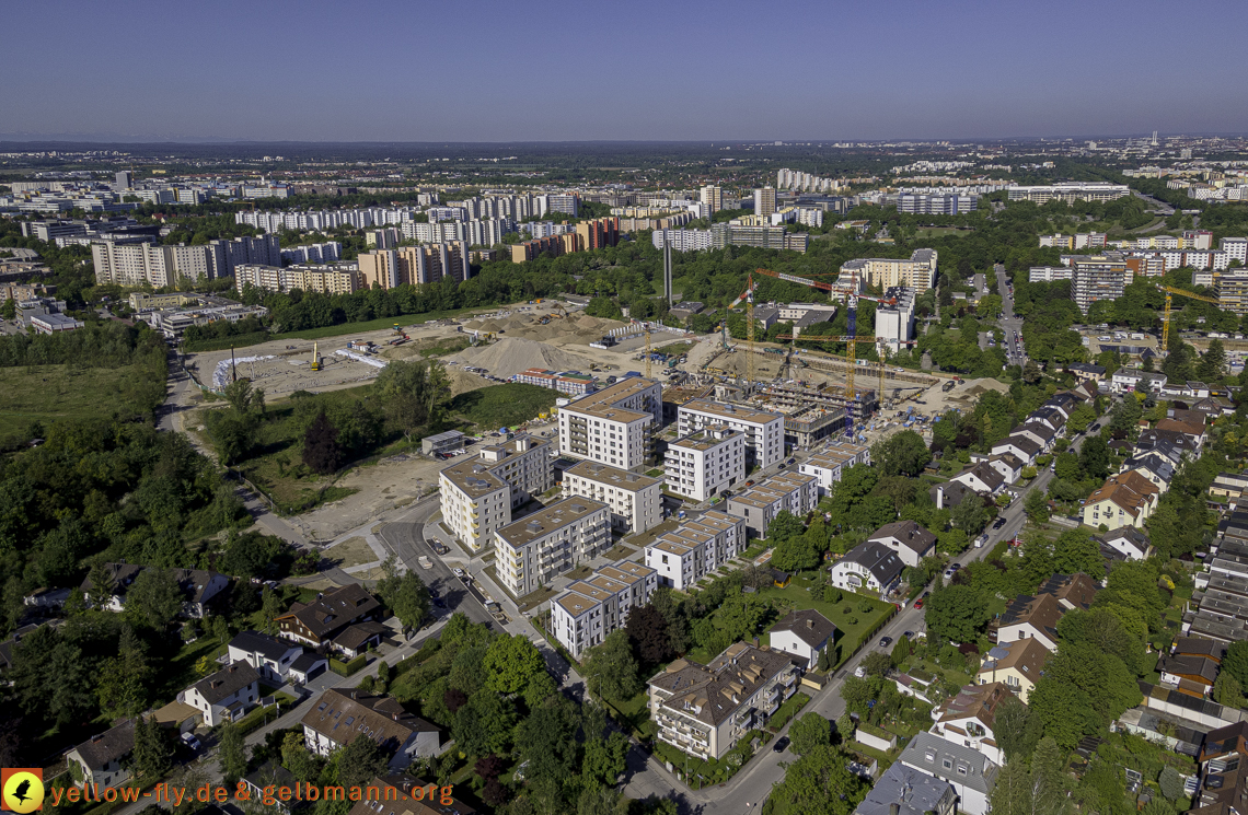 21.05.2021 - Baustelle Alexisquartier udn PAndion Verde in Neuperlach 21.05.2021 - Baustelle Alexisquartier udn PAndion Verde in Neuperlach