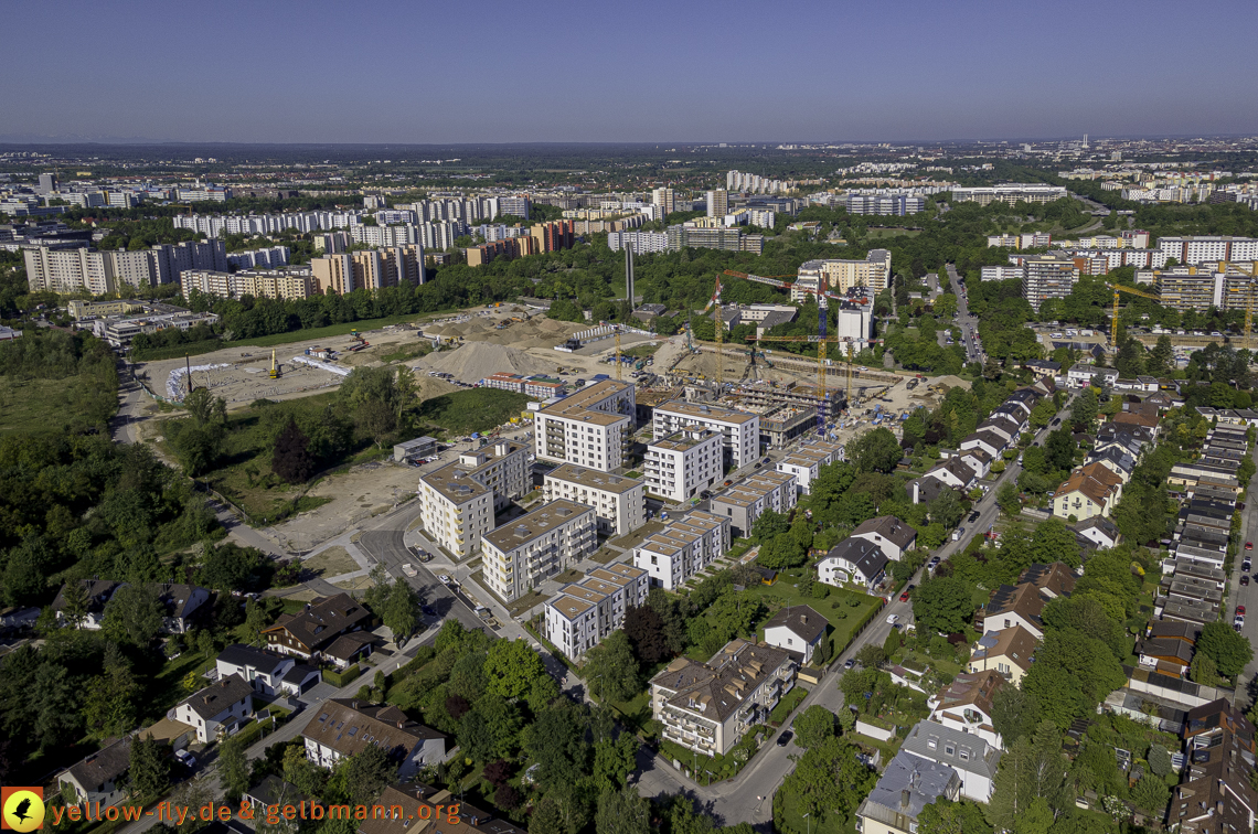 21.05.2021 - Baustelle Alexisquartier udn PAndion Verde in Neuperlach 21.05.2021 - Baustelle Alexisquartier udn PAndion Verde in Neuperlach