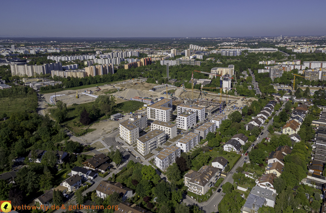 21.05.2021 - Baustelle Alexisquartier udn PAndion Verde in Neuperlach 21.05.2021 - Baustelle Alexisquartier udn PAndion Verde in Neuperlach