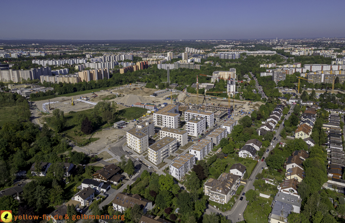 21.05.2021 - Baustelle Alexisquartier udn PAndion Verde in Neuperlach 21.05.2021 - Baustelle Alexisquartier udn PAndion Verde in Neuperlach