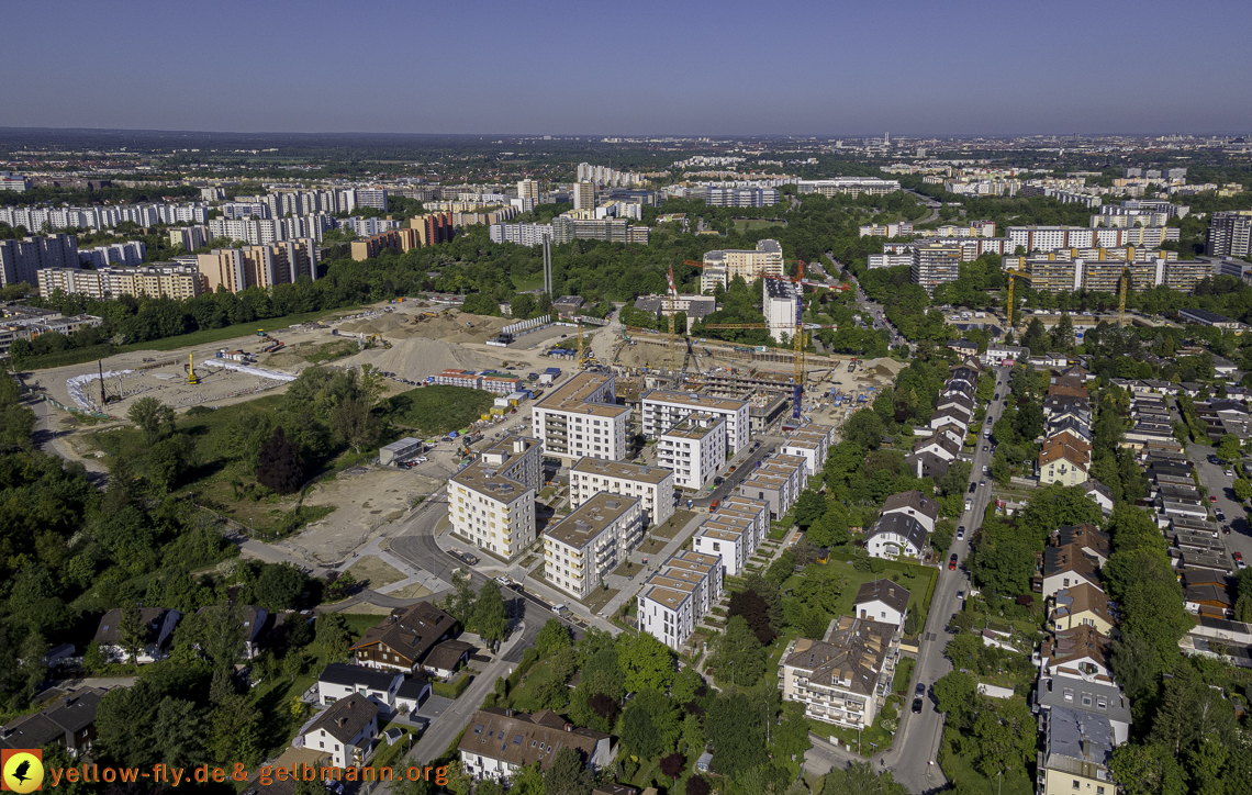 21.05.2021 - Baustelle Alexisquartier udn PAndion Verde in Neuperlach 21.05.2021 - Baustelle Alexisquartier udn PAndion Verde in Neuperlach