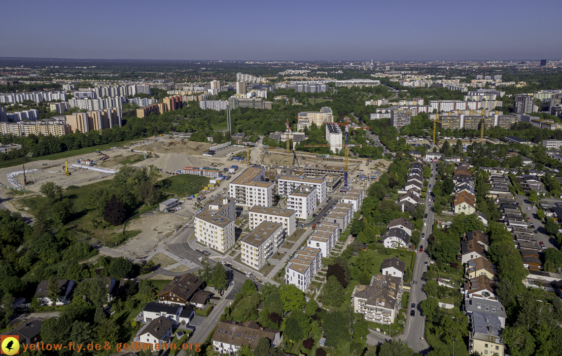21.05.2021 - Baustelle Alexisquartier udn PAndion Verde in Neuperlach 21.05.2021 - Baustelle Alexisquartier udn PAndion Verde in Neuperlach