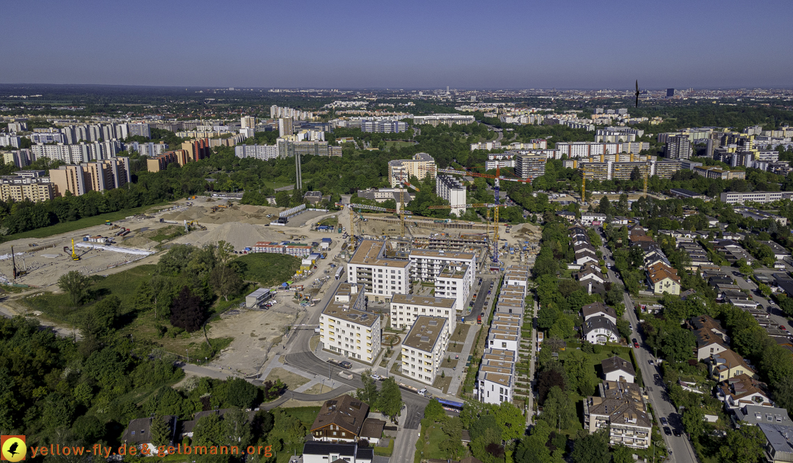 21.05.2021 - Baustelle Alexisquartier udn PAndion Verde in Neuperlach 21.05.2021 - Baustelle Alexisquartier udn PAndion Verde in Neuperlach