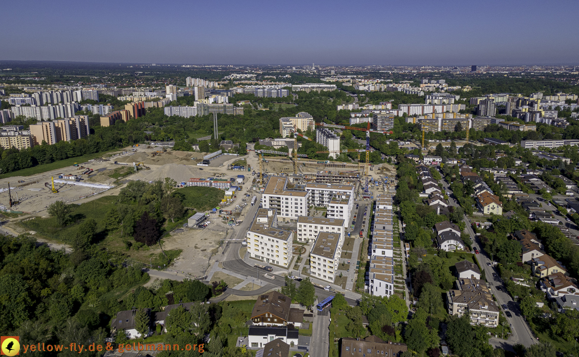 21.05.2021 - Baustelle Alexisquartier udn PAndion Verde in Neuperlach 21.05.2021 - Baustelle Alexisquartier udn PAndion Verde in Neuperlach