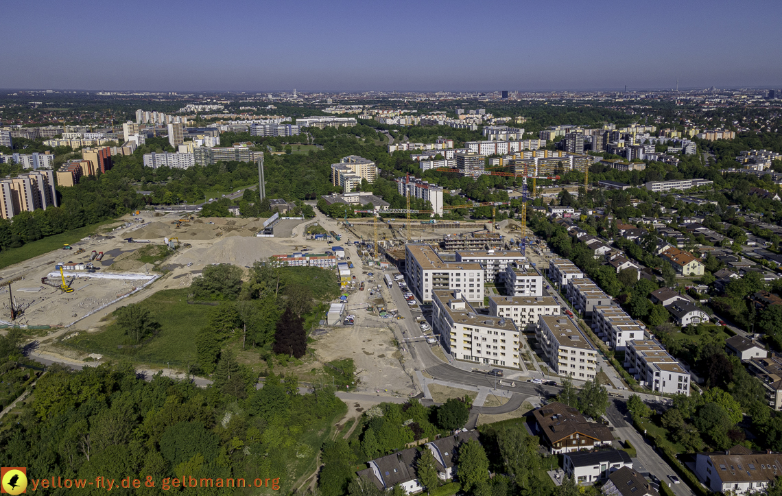 21.05.2021 - Baustelle Alexisquartier udn PAndion Verde in Neuperlach 21.05.2021 - Baustelle Alexisquartier udn PAndion Verde in Neuperlach
