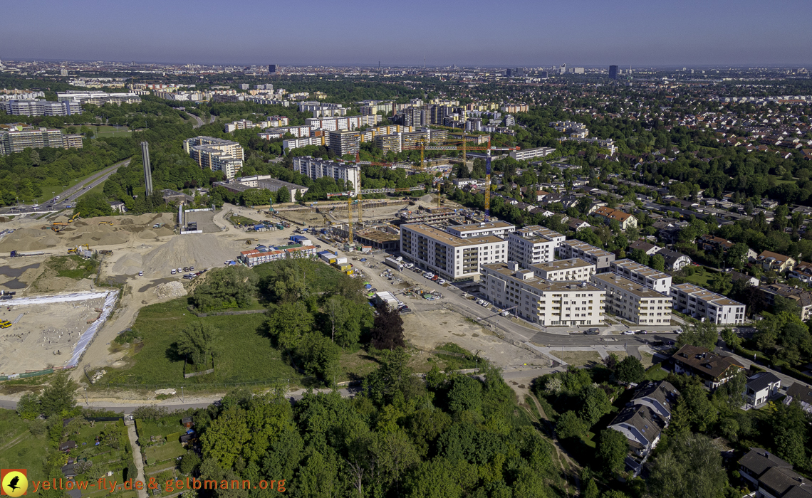 21.05.2021 - Baustelle Alexisquartier udn PAndion Verde in Neuperlach 21.05.2021 - Baustelle Alexisquartier udn PAndion Verde in Neuperlach