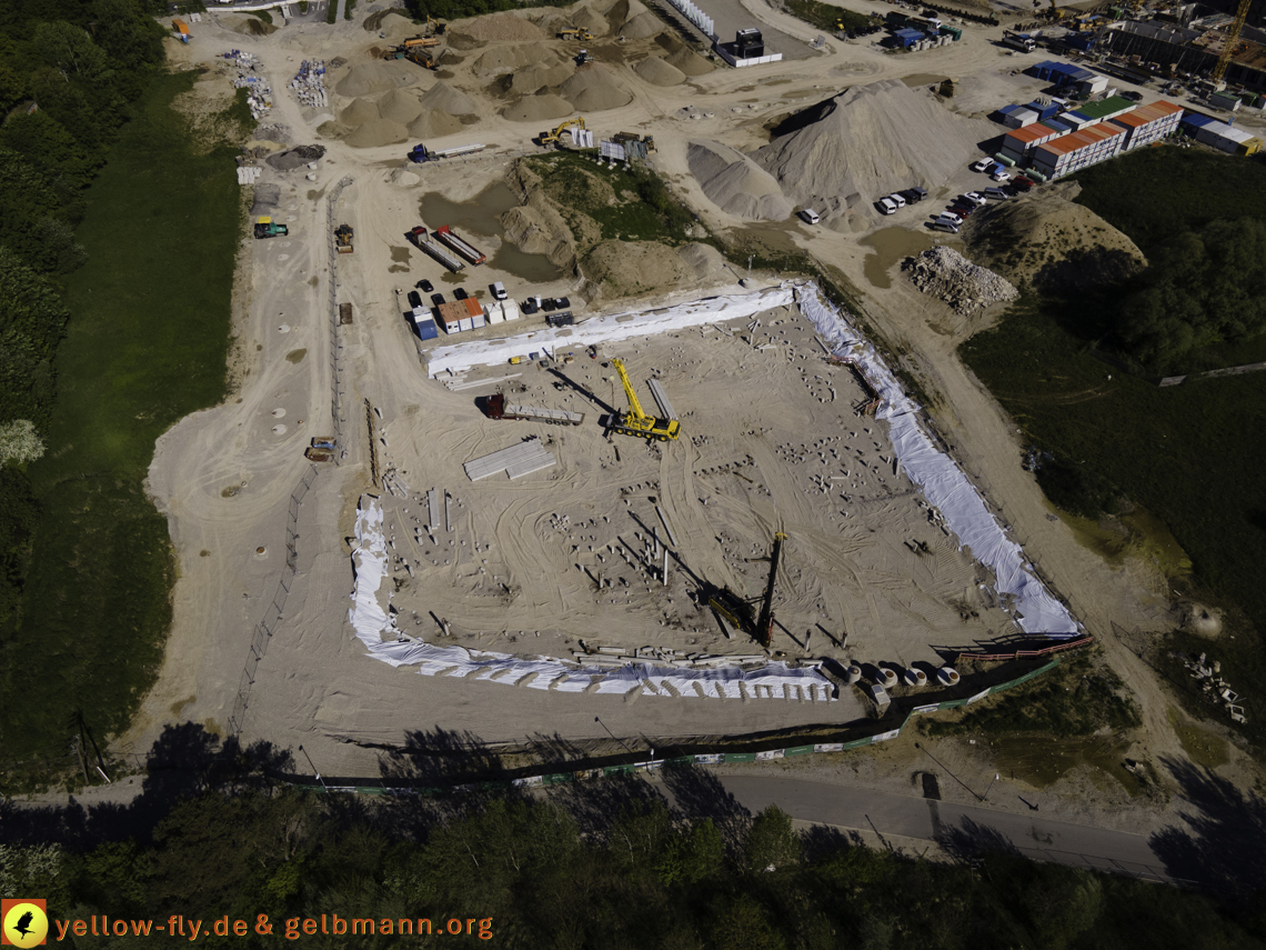 21.05.2021 - Baustelle Alexisquartier udn PAndion Verde in Neuperlach 21.05.2021 - Baustelle Alexisquartier udn PAndion Verde in Neuperlach