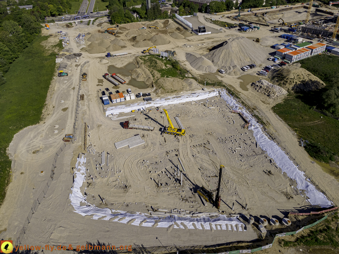 21.05.2021 - Baustelle Alexisquartier udn PAndion Verde in Neuperlach 21.05.2021 - Baustelle Alexisquartier udn PAndion Verde in Neuperlach