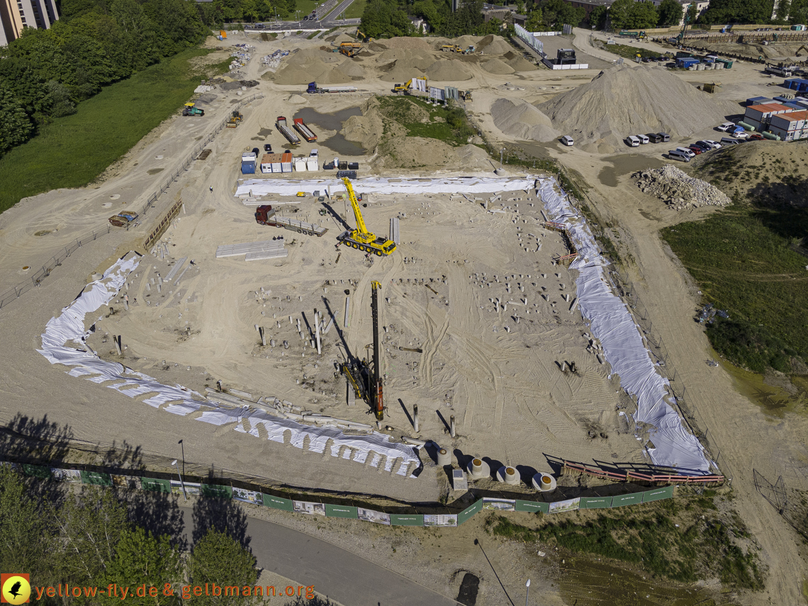 21.05.2021 - Baustelle Alexisquartier udn PAndion Verde in Neuperlach 21.05.2021 - Baustelle Alexisquartier udn PAndion Verde in Neuperlach
