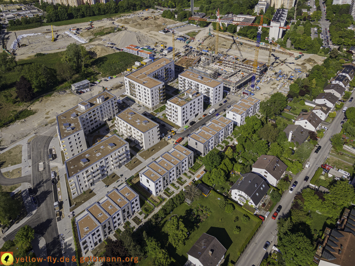 21.05.2021 - Baustelle Alexisquartier udn PAndion Verde in Neuperlach 21.05.2021 - Baustelle Alexisquartier udn PAndion Verde in Neuperlach