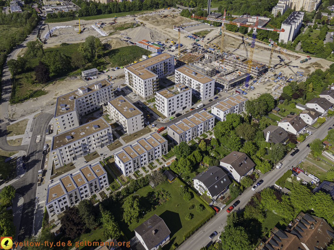 21.05.2021 - Baustelle Alexisquartier udn PAndion Verde in Neuperlach 21.05.2021 - Baustelle Alexisquartier udn PAndion Verde in Neuperlach