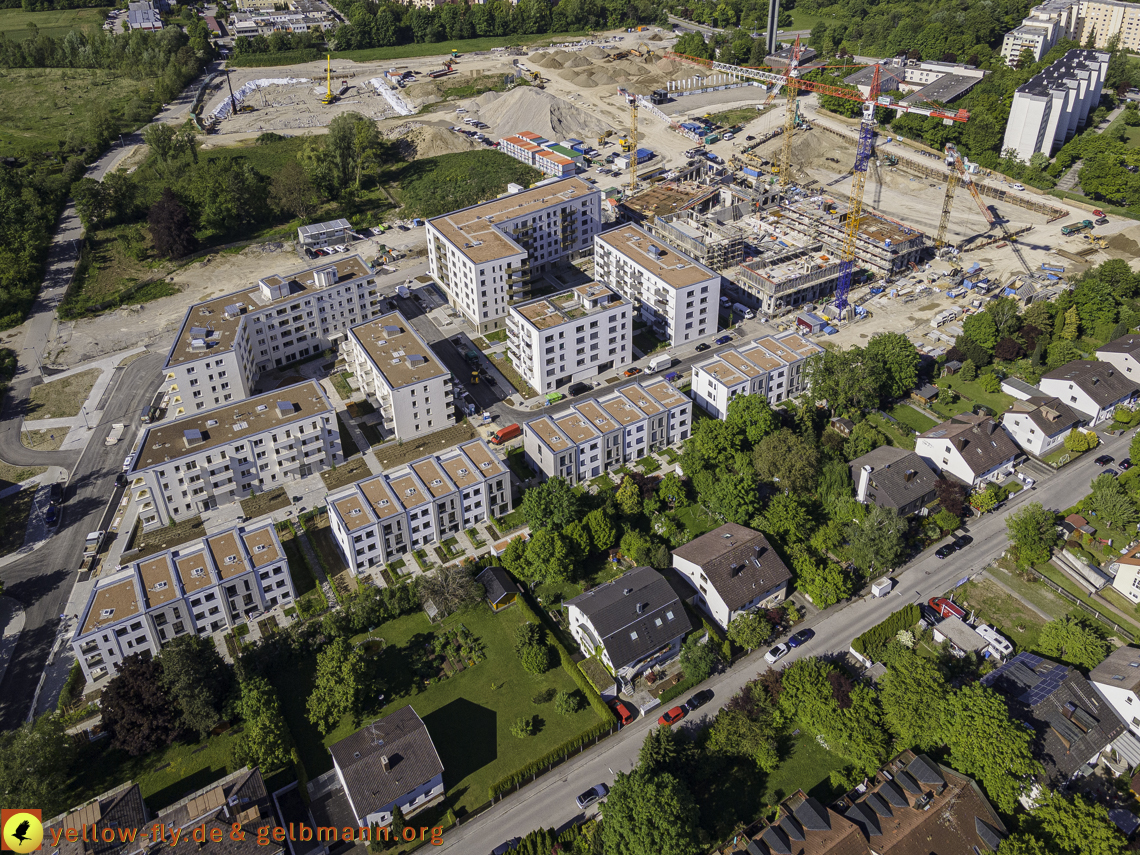 21.05.2021 - Baustelle Alexisquartier udn PAndion Verde in Neuperlach 21.05.2021 - Baustelle Alexisquartier udn PAndion Verde in Neuperlach