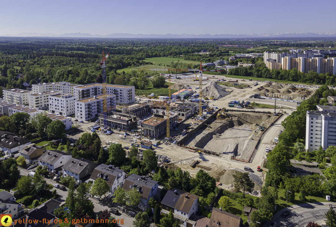 21.05.2021 - Baustelle Alexisquartier udn PAndion Verde in Neuperlach 21.05.2021 - Baustelle Alexisquartier udn PAndion Verde in Neuperlach