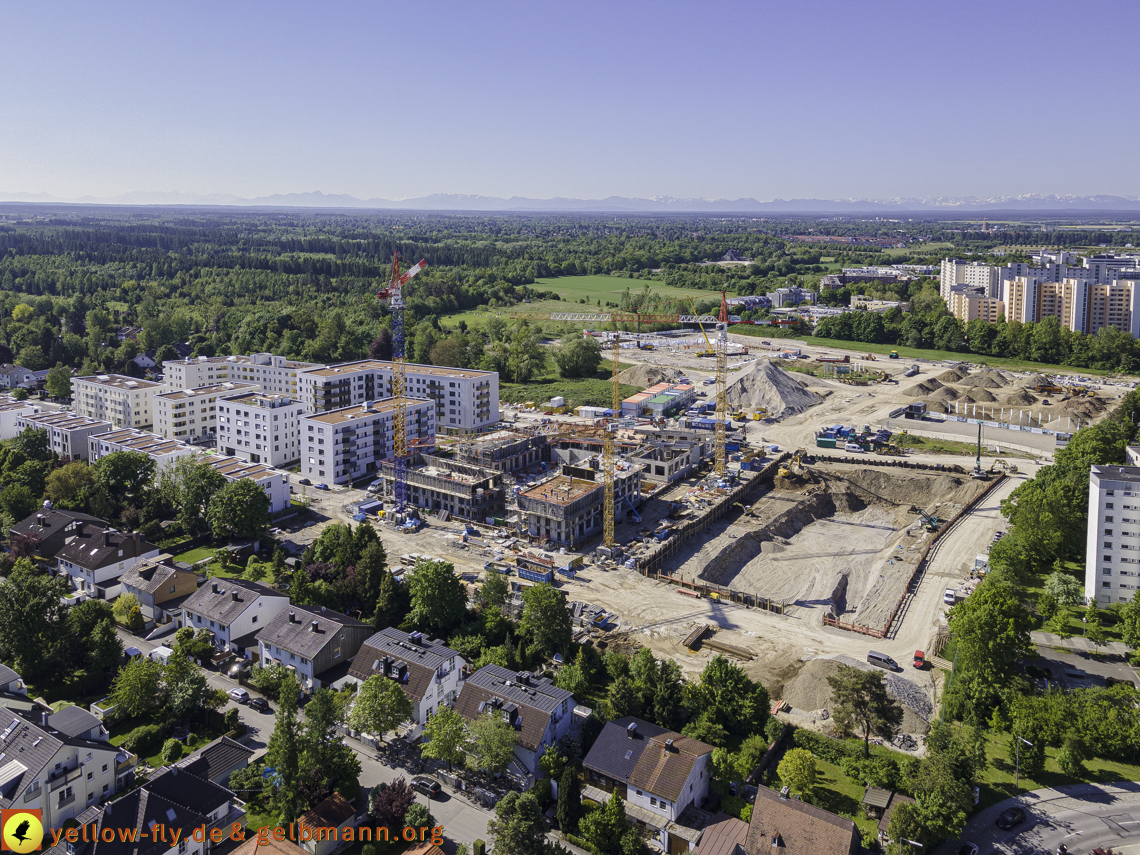 21.05.2021 - Baustelle Alexisquartier udn PAndion Verde in Neuperlach 21.05.2021 - Baustelle Alexisquartier udn PAndion Verde in Neuperlach