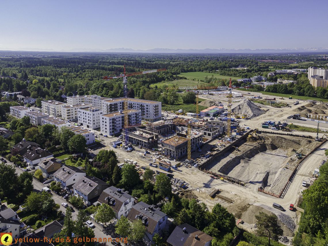 21.05.2021 - Baustelle Alexisquartier udn PAndion Verde in Neuperlach 21.05.2021 - Baustelle Alexisquartier udn PAndion Verde in Neuperlach