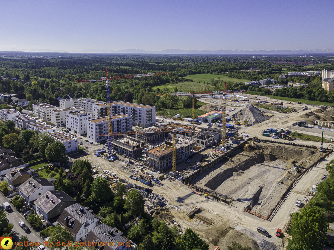 21.05.2021 - Baustelle Alexisquartier udn PAndion Verde in Neuperlach 21.05.2021 - Baustelle Alexisquartier udn PAndion Verde in Neuperlach