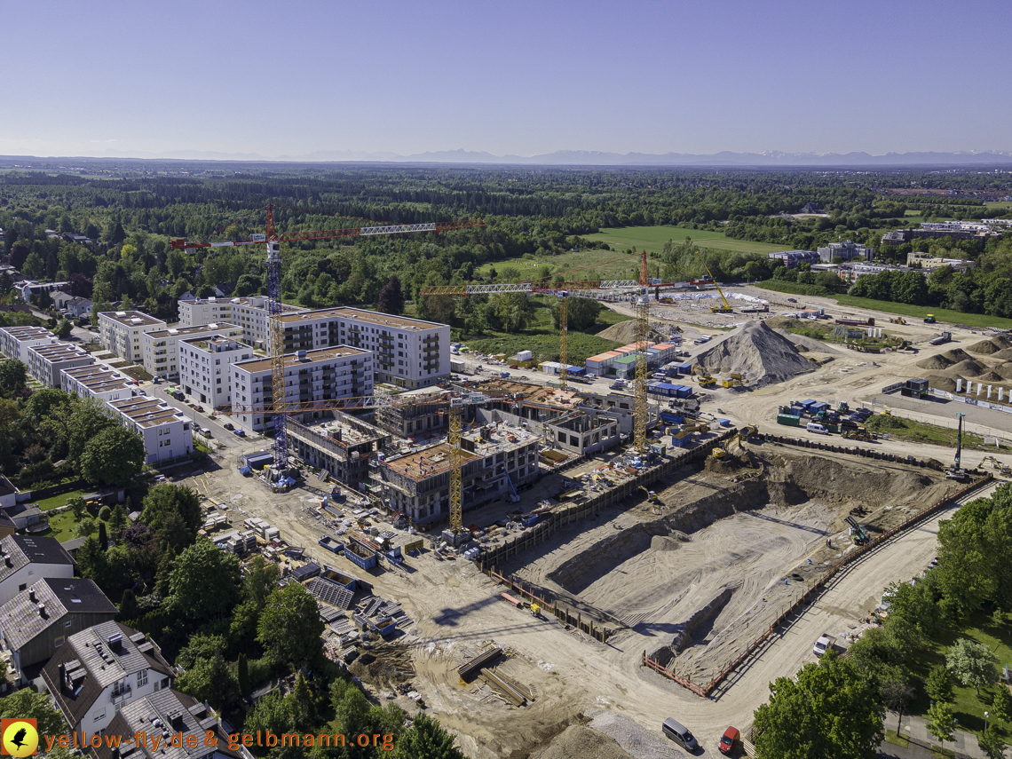 21.05.2021 - Baustelle Alexisquartier udn PAndion Verde in Neuperlach 21.05.2021 - Baustelle Alexisquartier udn PAndion Verde in Neuperlach