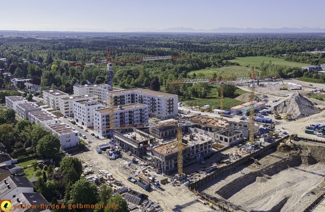 21.05.2021 - Baustelle Alexisquartier udn PAndion Verde in Neuperlach 21.05.2021 - Baustelle Alexisquartier udn PAndion Verde in Neuperlach