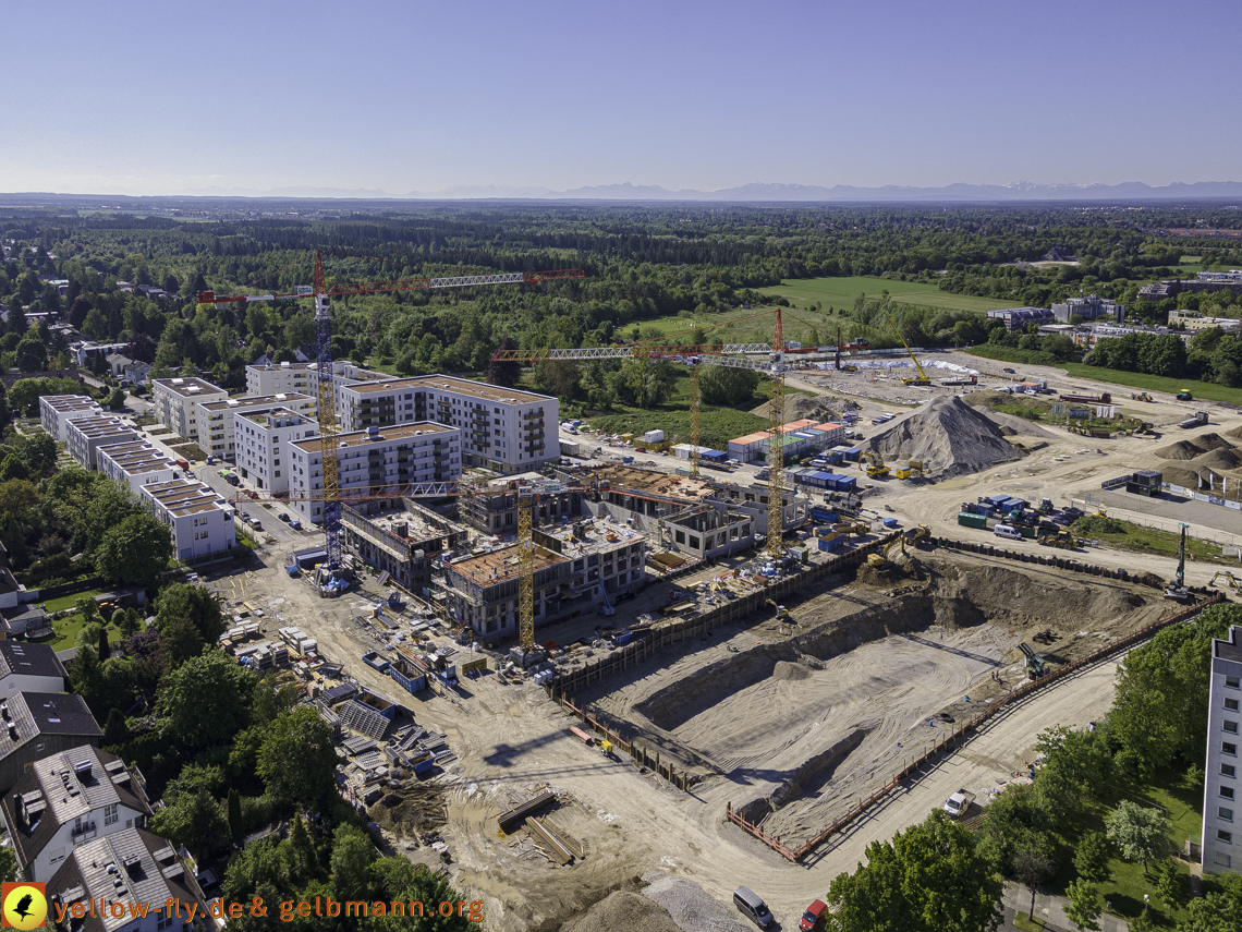 21.05.2021 - Baustelle Alexisquartier udn PAndion Verde in Neuperlach 21.05.2021 - Baustelle Alexisquartier udn PAndion Verde in Neuperlach