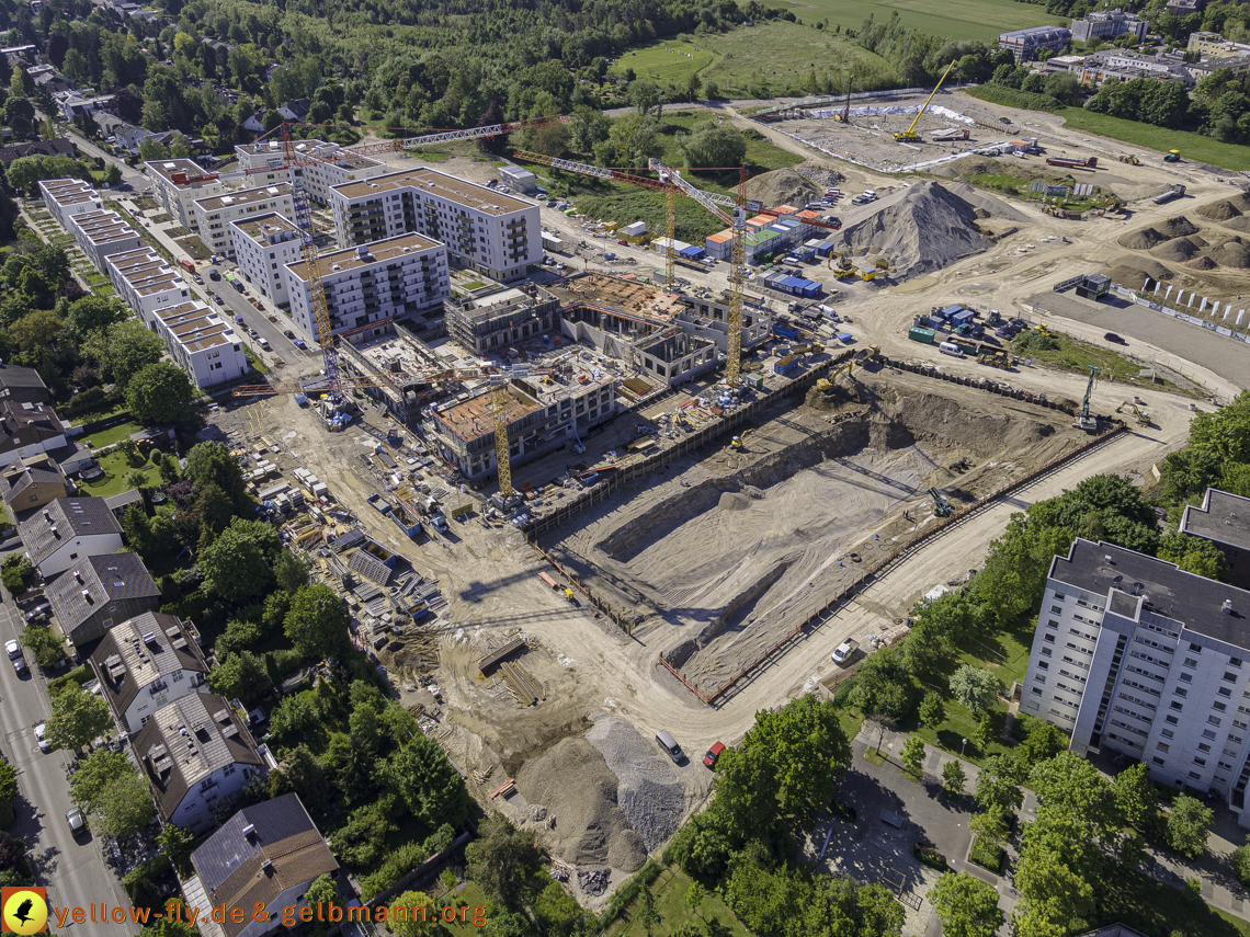 21.05.2021 - Baustelle Alexisquartier udn PAndion Verde in Neuperlach 21.05.2021 - Baustelle Alexisquartier udn PAndion Verde in Neuperlach