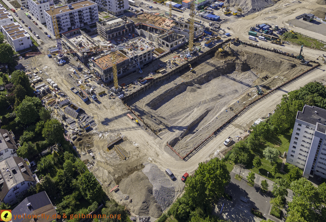 21.05.2021 - Baustelle Alexisquartier udn PAndion Verde in Neuperlach 21.05.2021 - Baustelle Alexisquartier udn PAndion Verde in Neuperlach