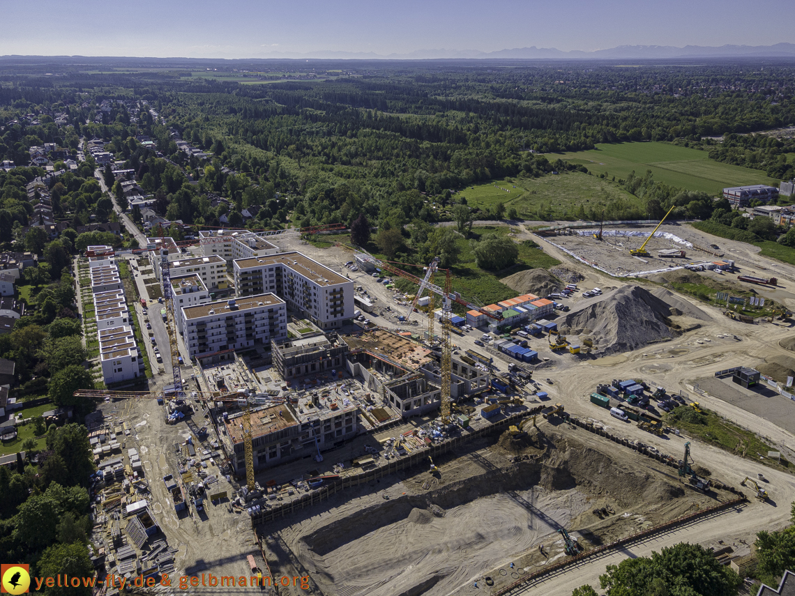 21.05.2021 - Baustelle Alexisquartier udn PAndion Verde in Neuperlach 21.05.2021 - Baustelle Alexisquartier udn PAndion Verde in Neuperlach