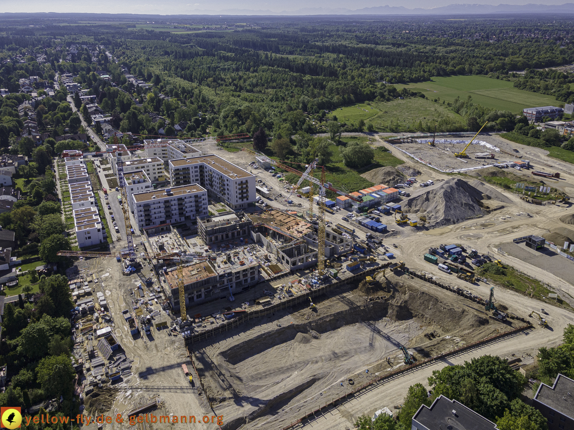 21.05.2021 - Baustelle Alexisquartier udn PAndion Verde in Neuperlach 21.05.2021 - Baustelle Alexisquartier udn PAndion Verde in Neuperlach
