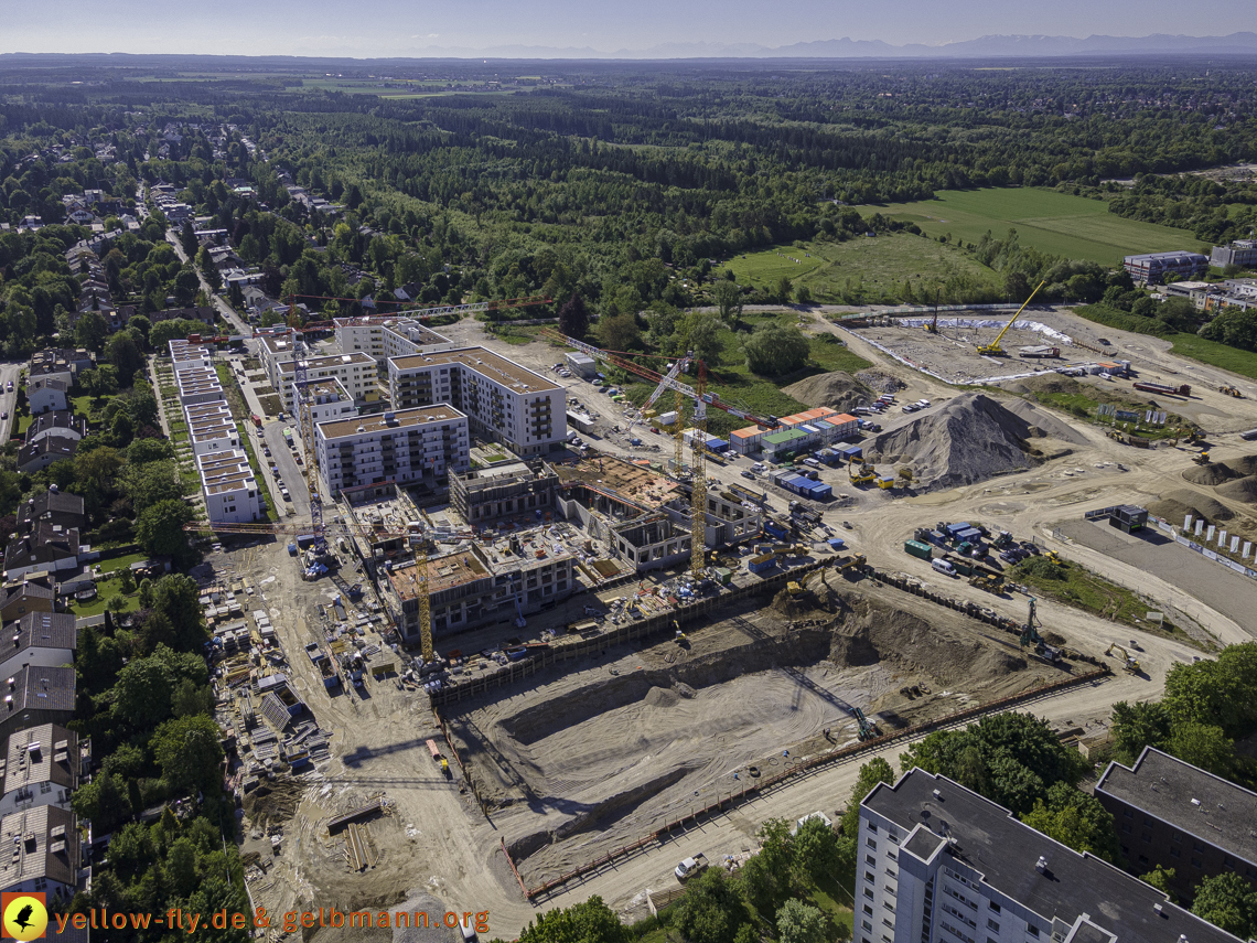 21.05.2021 - Baustelle Alexisquartier udn PAndion Verde in Neuperlach 21.05.2021 - Baustelle Alexisquartier udn PAndion Verde in Neuperlach