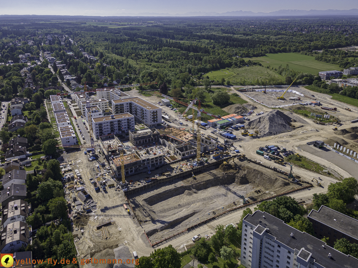 21.05.2021 - Baustelle Alexisquartier udn PAndion Verde in Neuperlach 21.05.2021 - Baustelle Alexisquartier udn PAndion Verde in Neuperlach