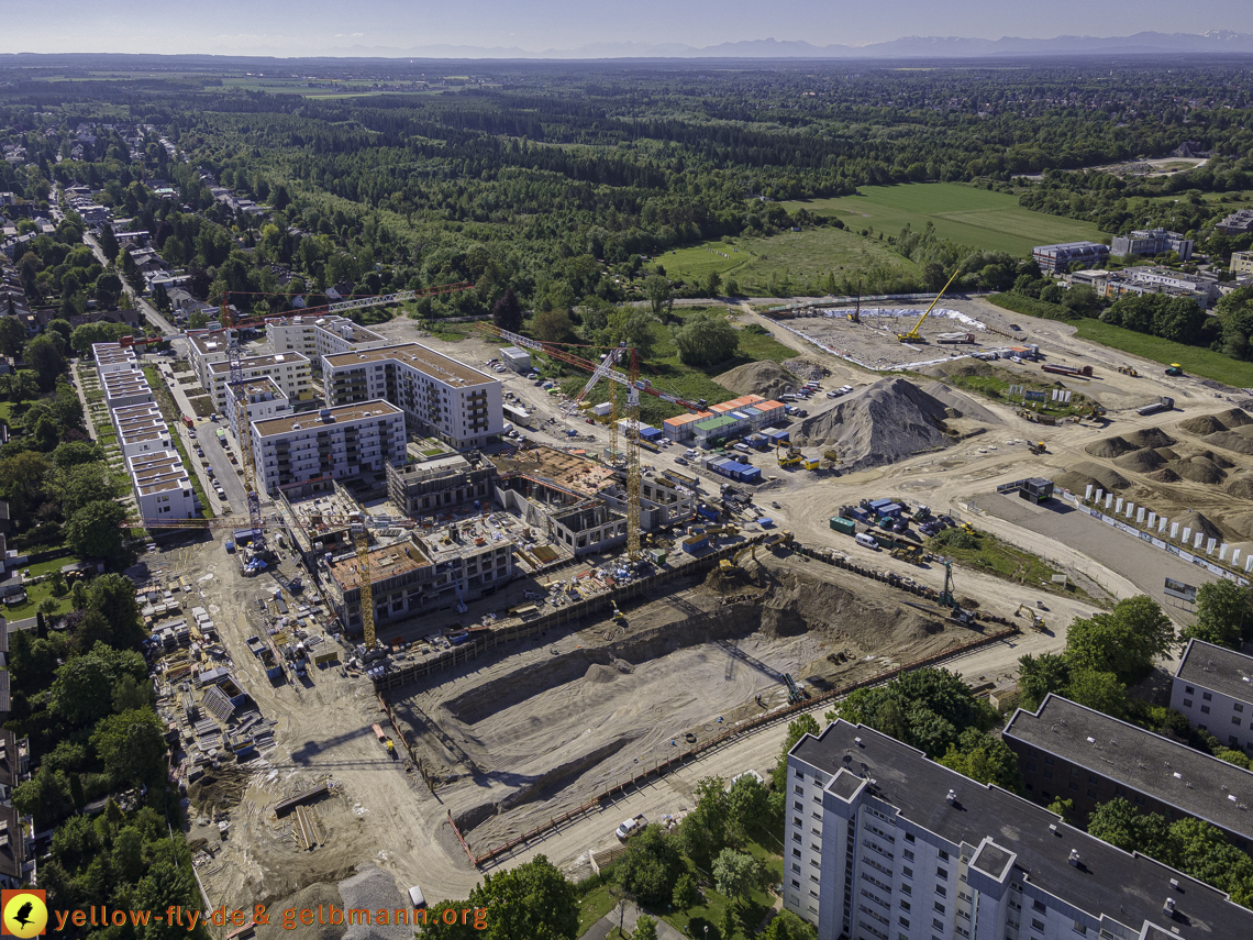 21.05.2021 - Baustelle Alexisquartier udn PAndion Verde in Neuperlach 21.05.2021 - Baustelle Alexisquartier udn PAndion Verde in Neuperlach