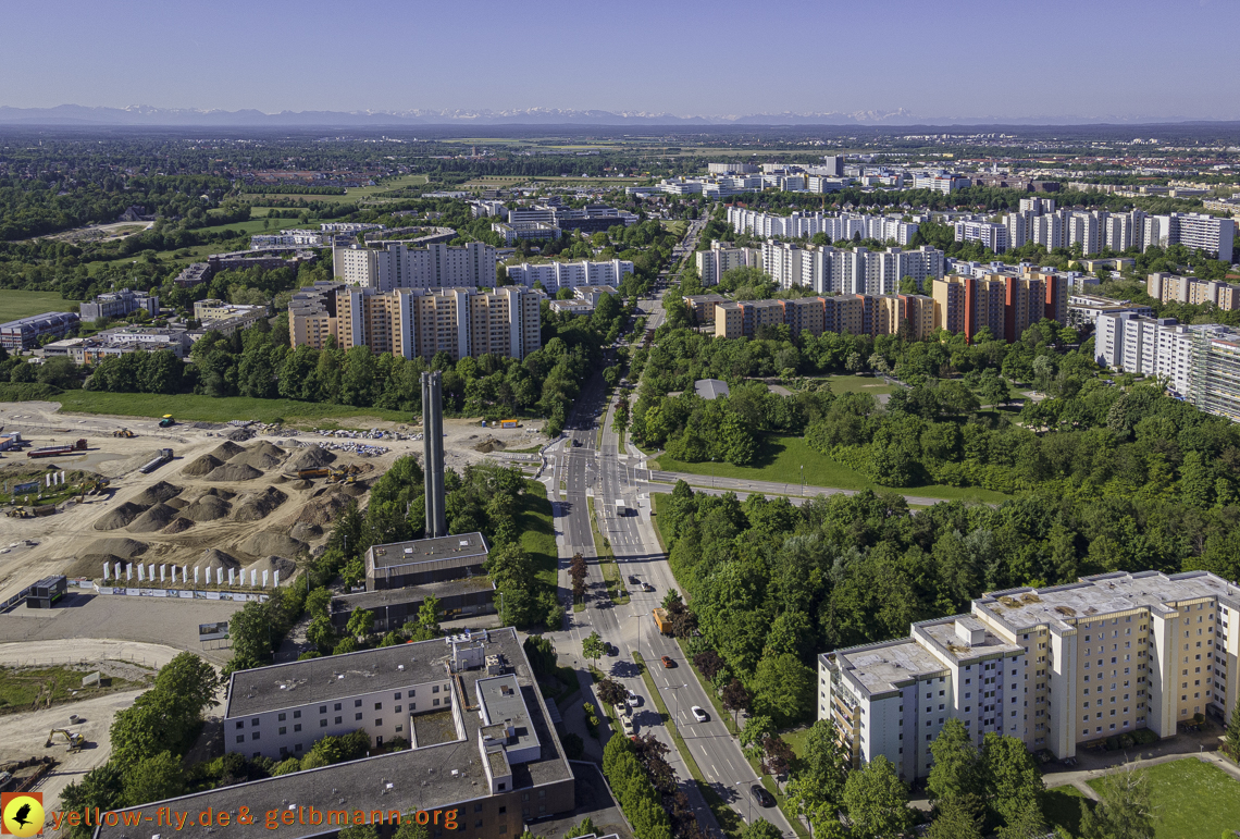 21.05.2021 - Baustelle Alexisquartier udn PAndion Verde in Neuperlach 21.05.2021 - Baustelle Alexisquartier udn PAndion Verde in Neuperlach