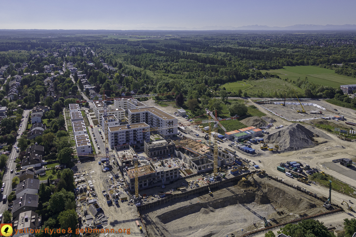 21.05.2021 - Baustelle Alexisquartier udn PAndion Verde in Neuperlach 21.05.2021 - Baustelle Alexisquartier udn PAndion Verde in Neuperlach