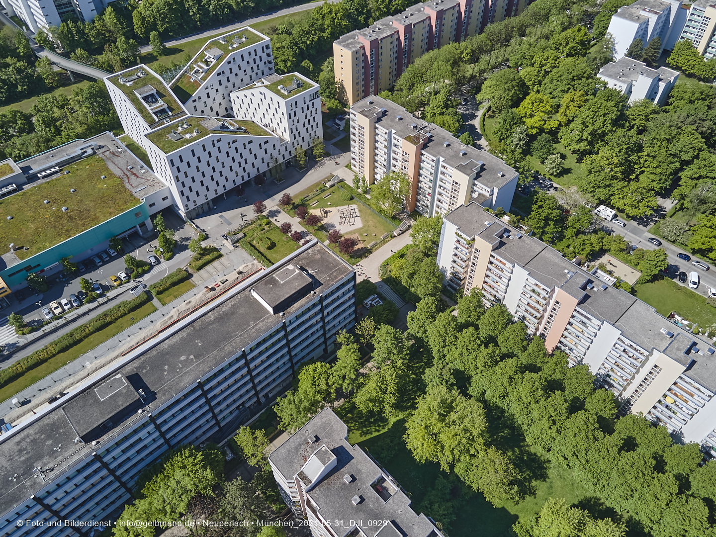 31.05.2021 - Plettzentrum und Wohnring in Neuperlach