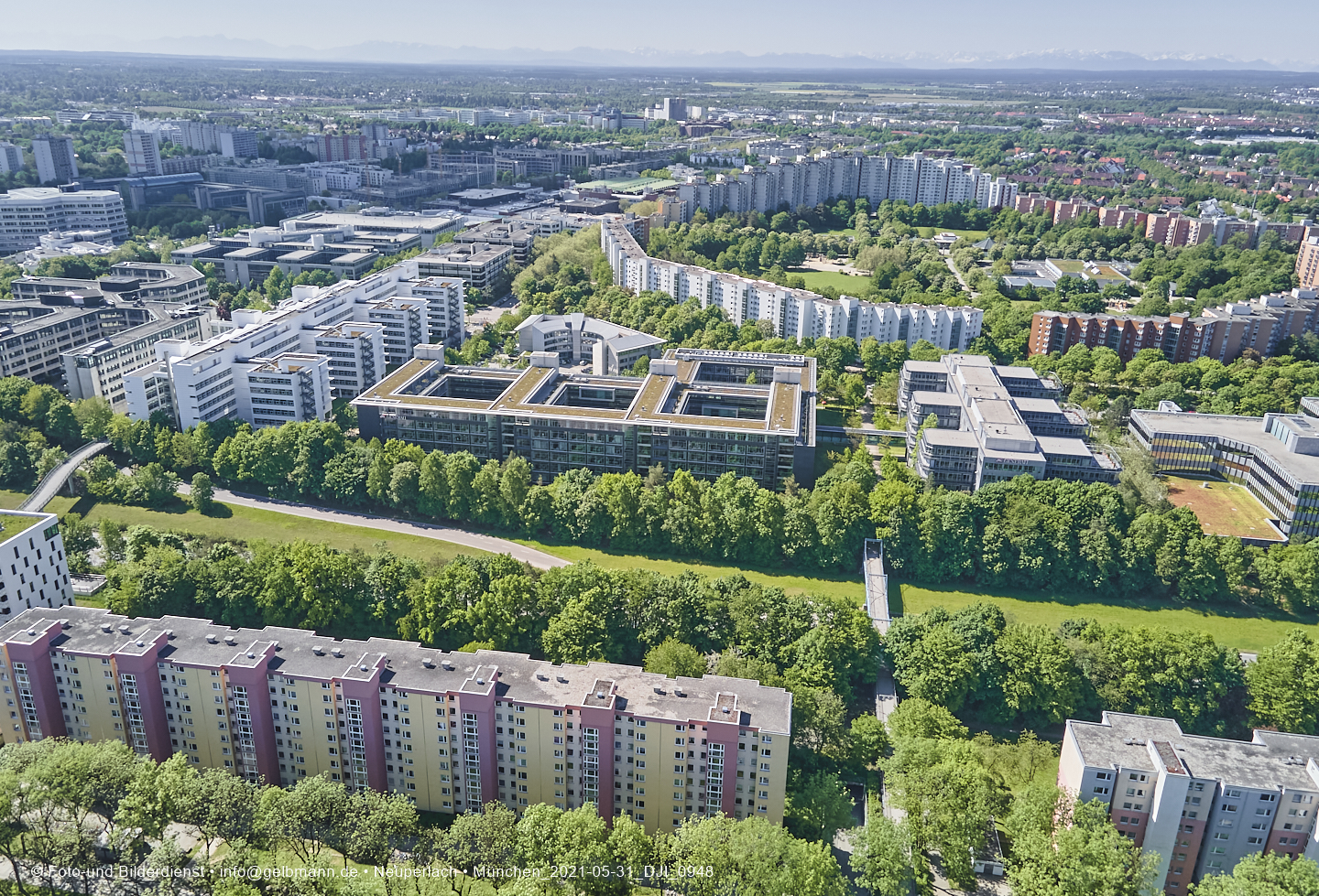 31.05.2021 - Plettzentrum und Wohnring in Neuperlach