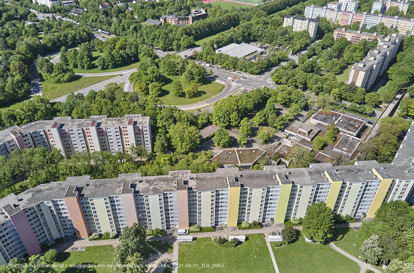 31.05.2021 - Plettzentrum und Wohnring in Neuperlach