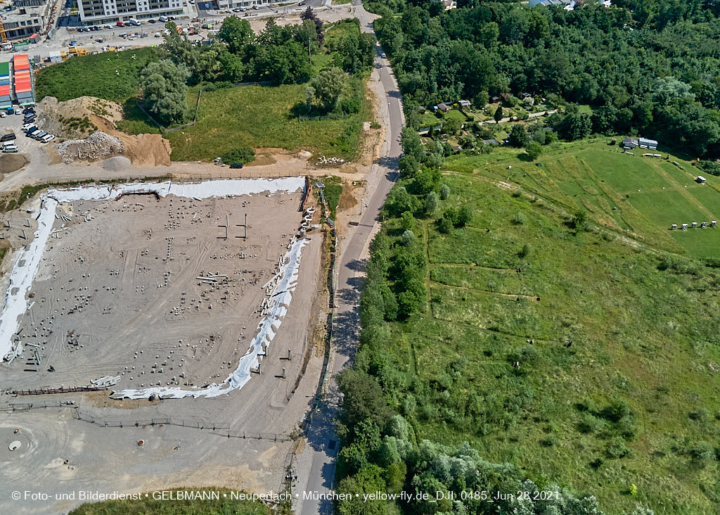 28.06.2021 - Baustelle Pandionverde in Neuperlach 28.06.2021 - Baustelle Pandionverde in Neuperlach