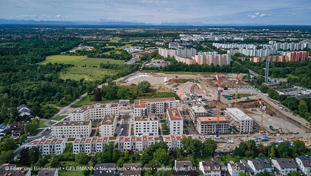 05.07.2021 - Baustelle Alexisquartier und Pandionverde 05.07.2021 - Baustelle Alexisquartier und Pandionverde