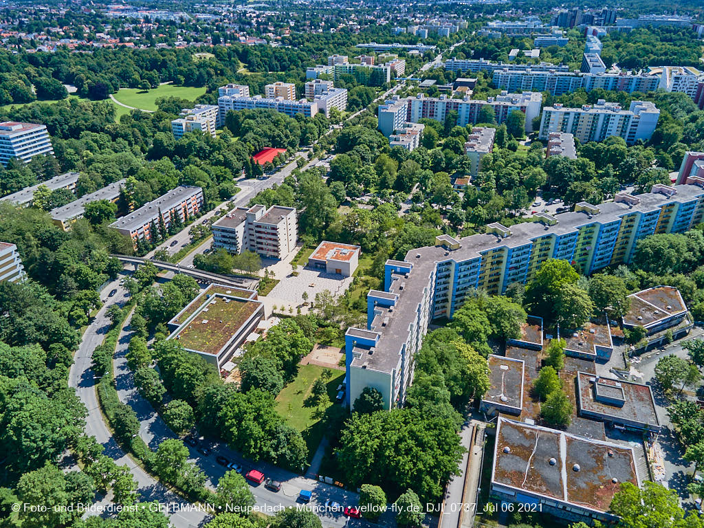 06.07.2021 - Quiddezentrum vor dem Abriss in Neuperlach