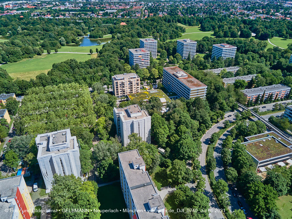 06.07.2021 - Quiddezentrum vor dem Abriss in Neuperlach