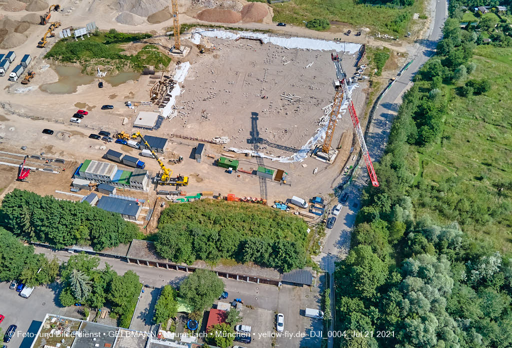 21.07.2021 - Baustelle Pandion Verde in Neuperlach 21.07.2021 - Baustelle Pandion Verde in Neuperlach