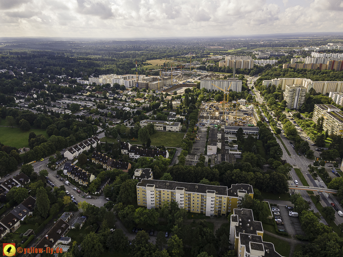 01.09.2021 - Alexisquartier und Grundschule Wohnanalge Karl-Marx-Ring in Neuperlach 01.09.2021 - Alexisquartier und Grundschule Wohnanalge Karl-Marx-Ring in Neuperlach