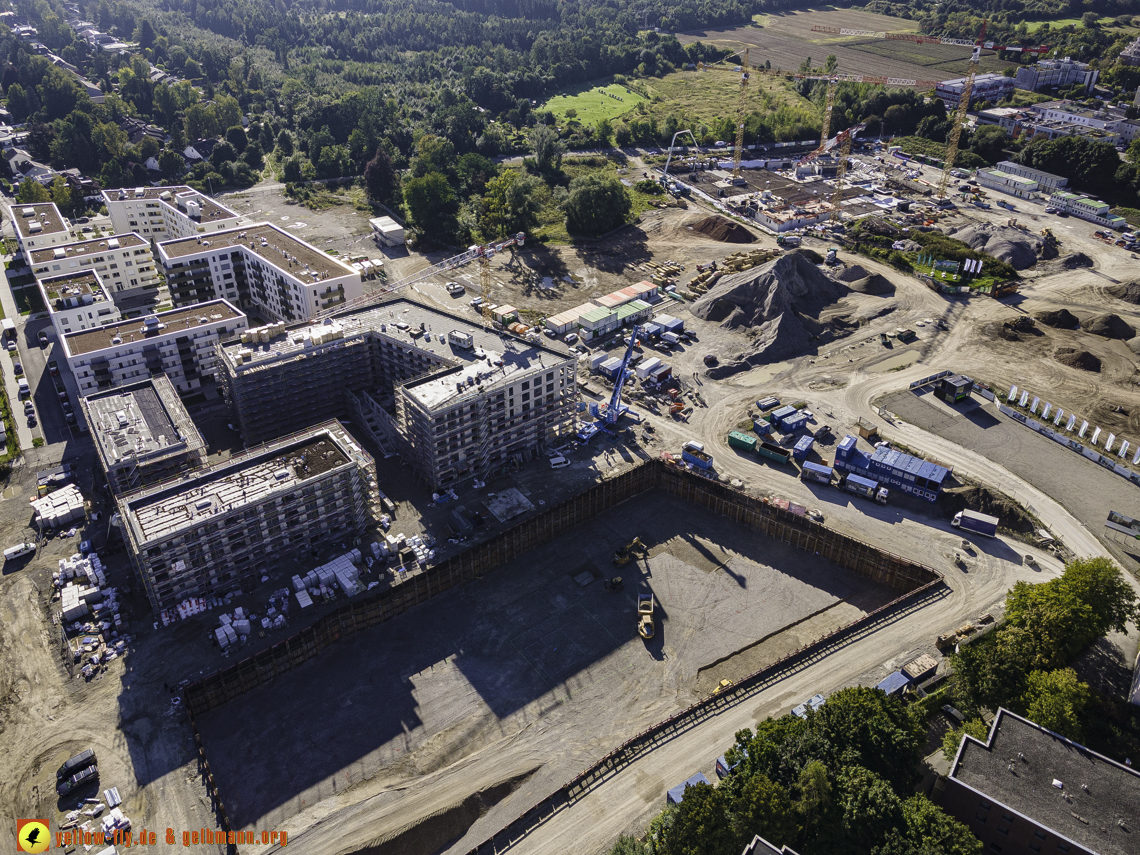 23.09.2021 - Baustelle Alexisquartier in Neuperlach 23.09.2021 - Baustelle Alexisquartier in Neuperlach