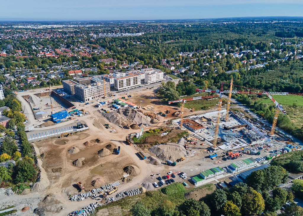 01.10.2021 - Baustelle Pandionverde und Alexisquartier in Neuperlach 01.10.2021 - Baustelle Pandionverde und Alexisquartier in Neuperlach
