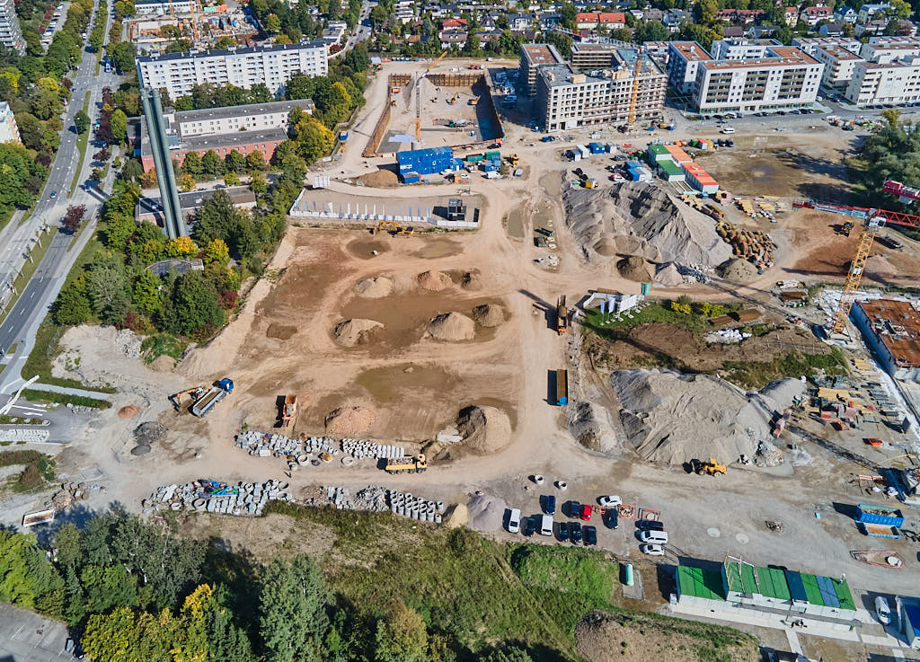01.10.2021 - Baustelle Pandionverde und Alexisquartier in Neuperlach 01.10.2021 - Baustelle Pandionverde und Alexisquartier in Neuperlach