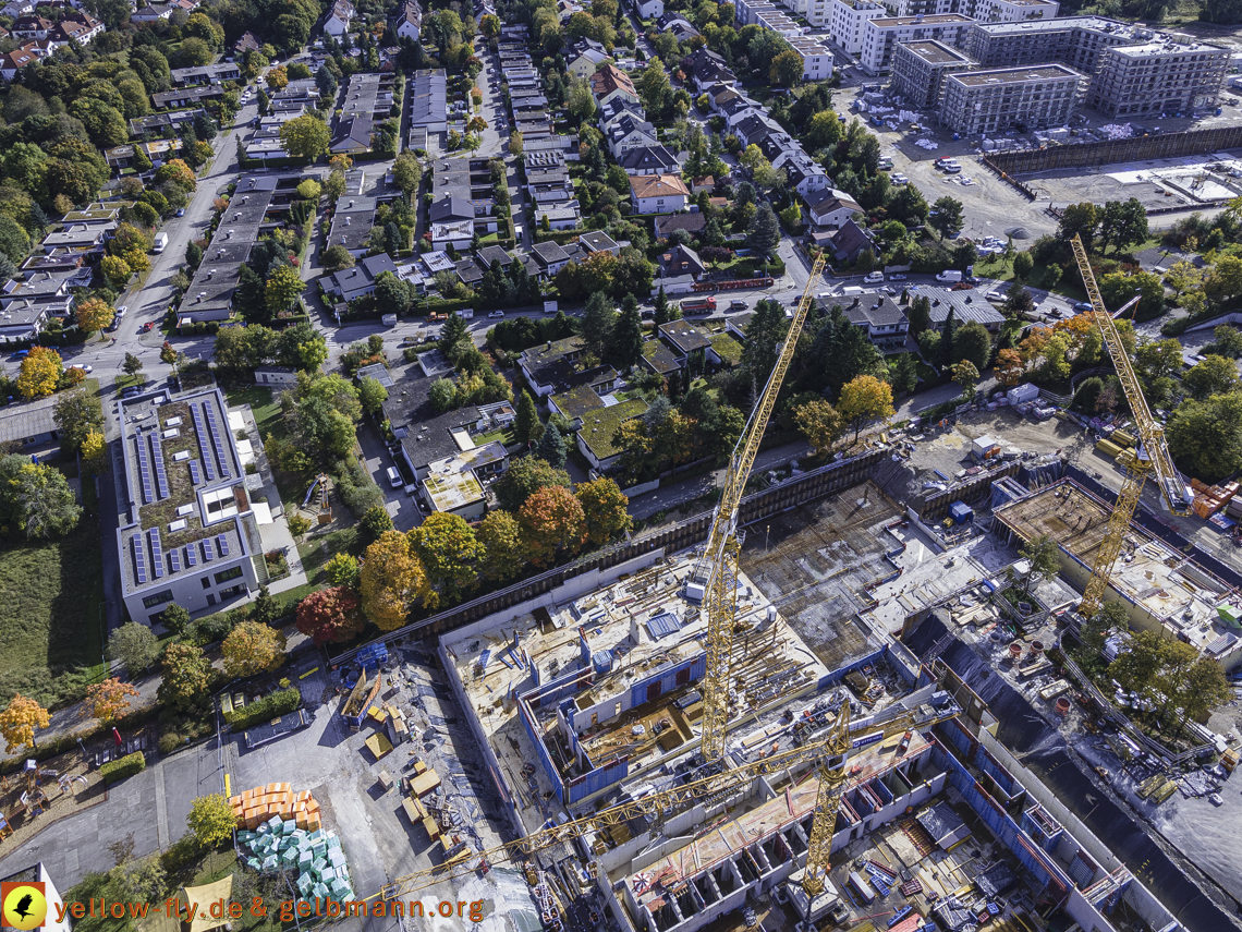 15.10.2021 - Marx-Zentrum, die kleinere Wohnanlage am Karl-Marx-Ring 52-62, Alexisquartier und Grundschule in Neuperlach 15.10.2021 - Marx-Zentrum, die kleinere Wohnanlage am Karl-Marx-Ring 52-62, Alexisquartier und Grundschule in Neuperlach