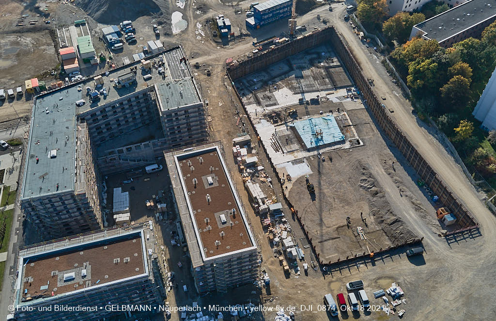 18.10.2021 - Baustelle „Das Duett” und „Townhouses” 18.10.2021 - Baustelle „Das Duett” und „Townhouses”