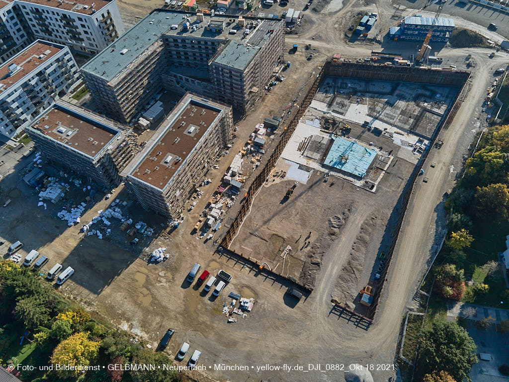 18.10.2021 - Baustelle „Das Duett” und „Townhouses” 18.10.2021 - Baustelle „Das Duett” und „Townhouses”
