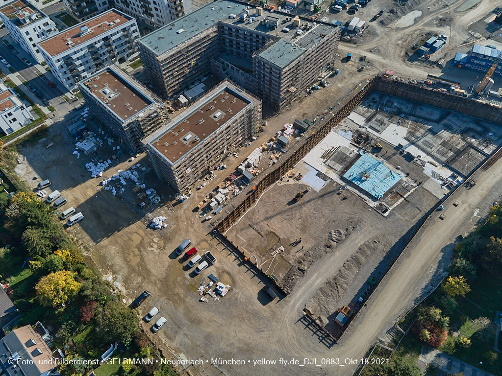 18.10.2021 - Baustelle „Das Duett” und „Townhouses” 18.10.2021 - Baustelle „Das Duett” und „Townhouses”
