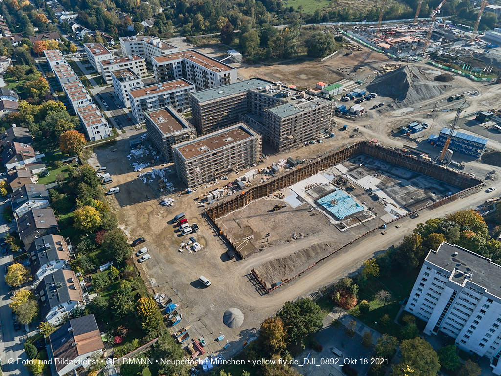 18.10.2021 - Baustelle „Das Duett” und „Townhouses” 18.10.2021 - Baustelle „Das Duett” und „Townhouses”