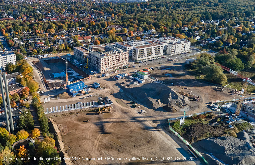 20.10.2021 - Baustelle Pandionverde in Neuperlach 20.10.2021 - Baustelle Pandionverde in Neuperlach